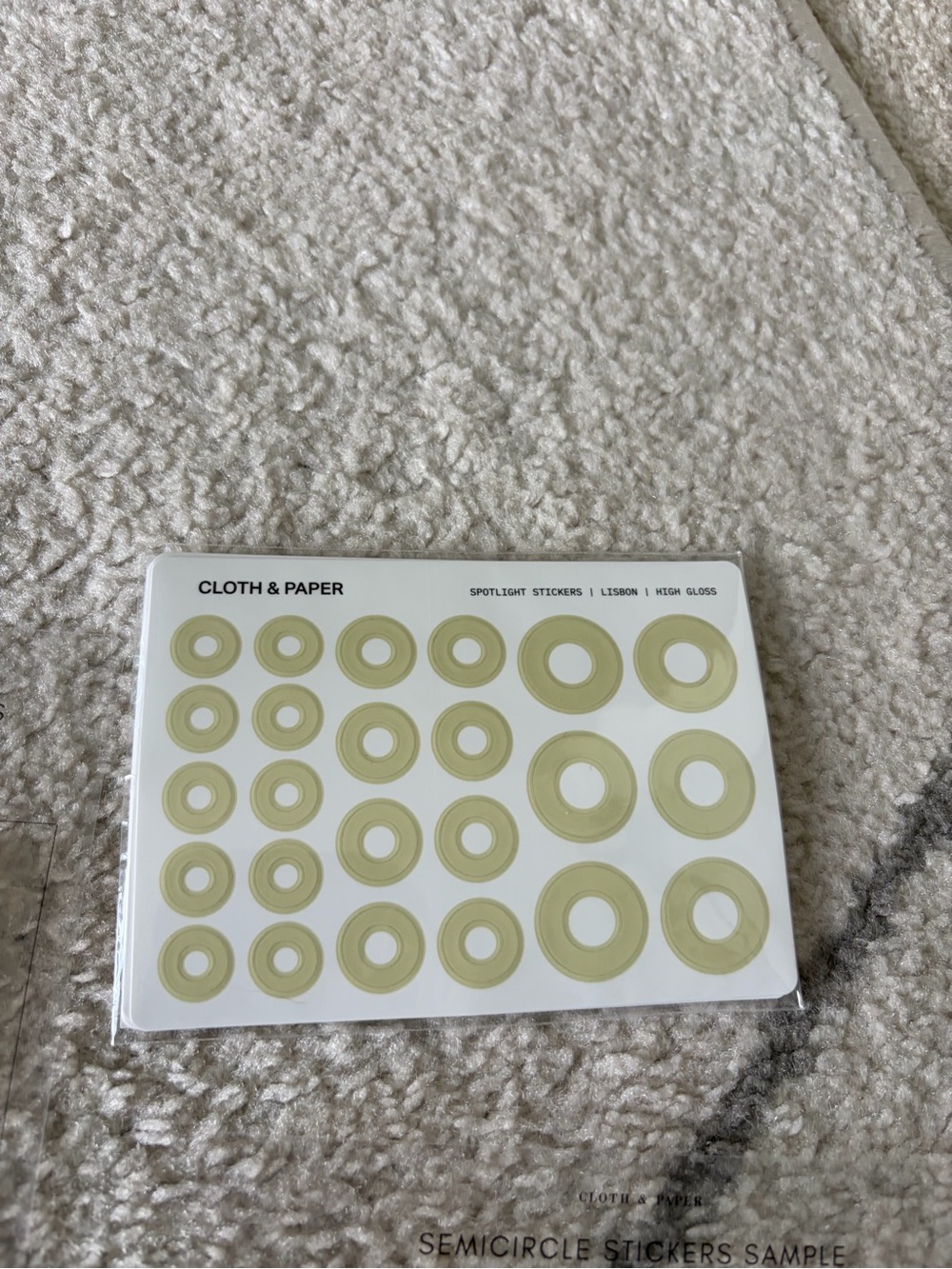Assorted Cloth & Paper Sticker bundle - Picture 3 of 5